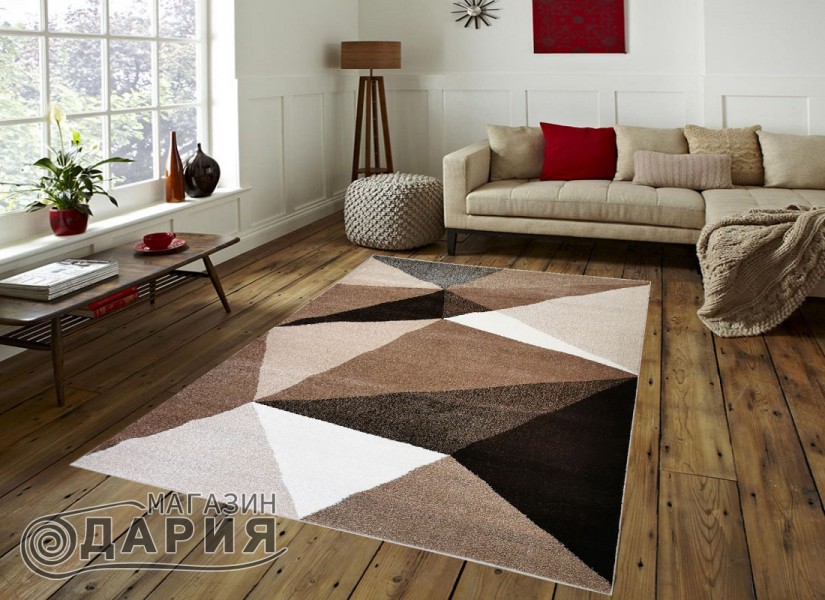 Тъкан килим MAGNOLIA 707 d.beige/beige